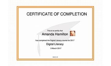 Certificate for Moodle for Windows - Download it from Habererciyes for free